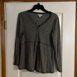 Sundance Grey babydoll shirt